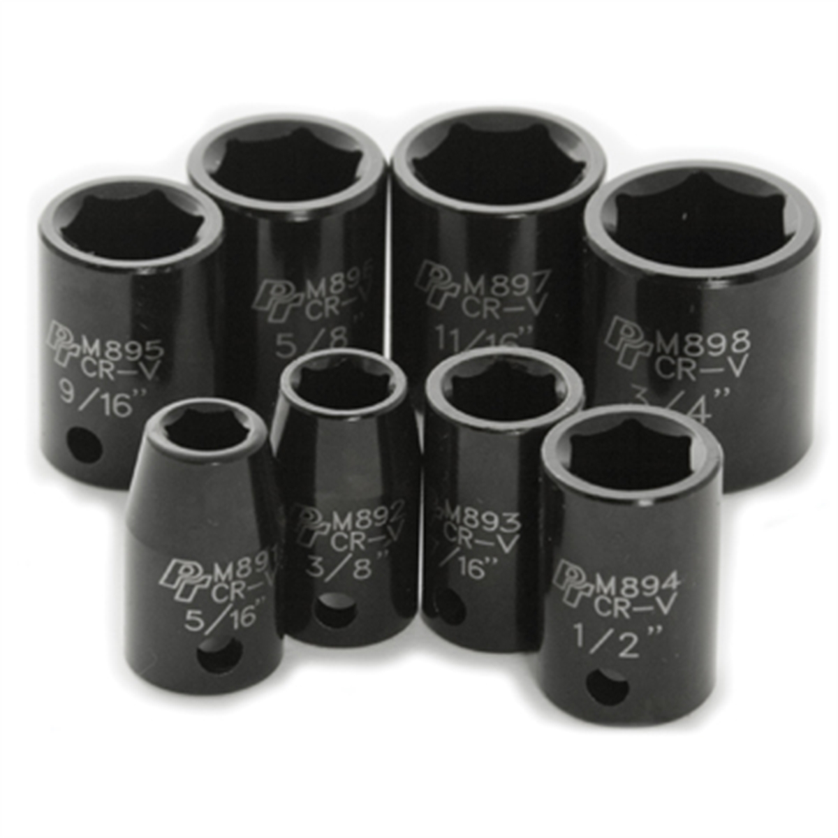 Wilmar Corp. / Performance Tool 8 Piece 3/8" Drive Sae Impact Socket Set
