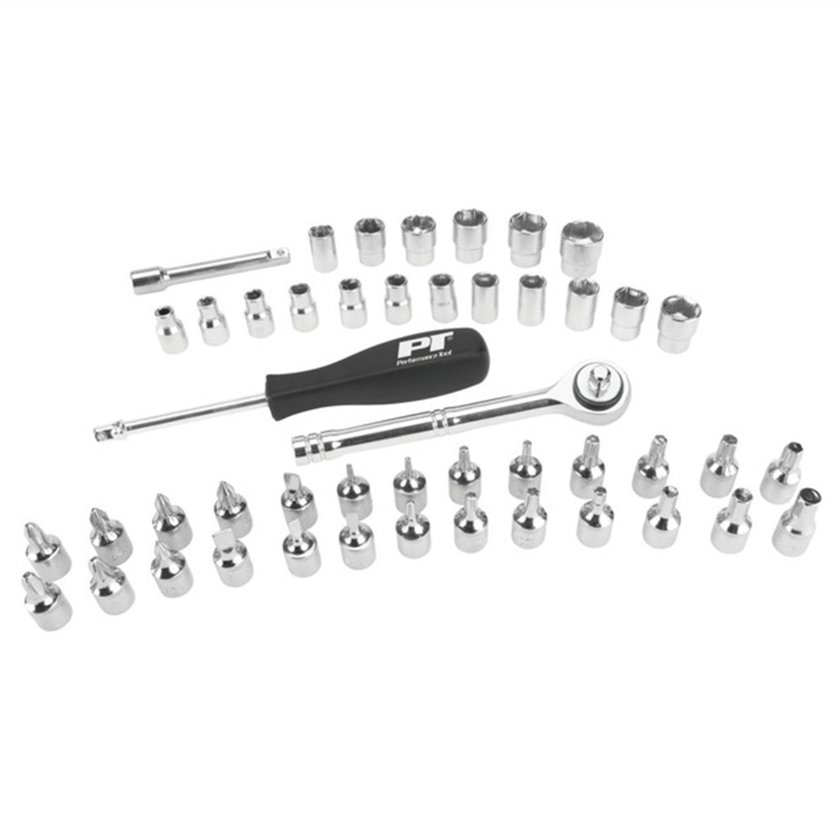 Wilmar Corp. / Performance Tool 47 Piece 1/4" Drive Socket Set