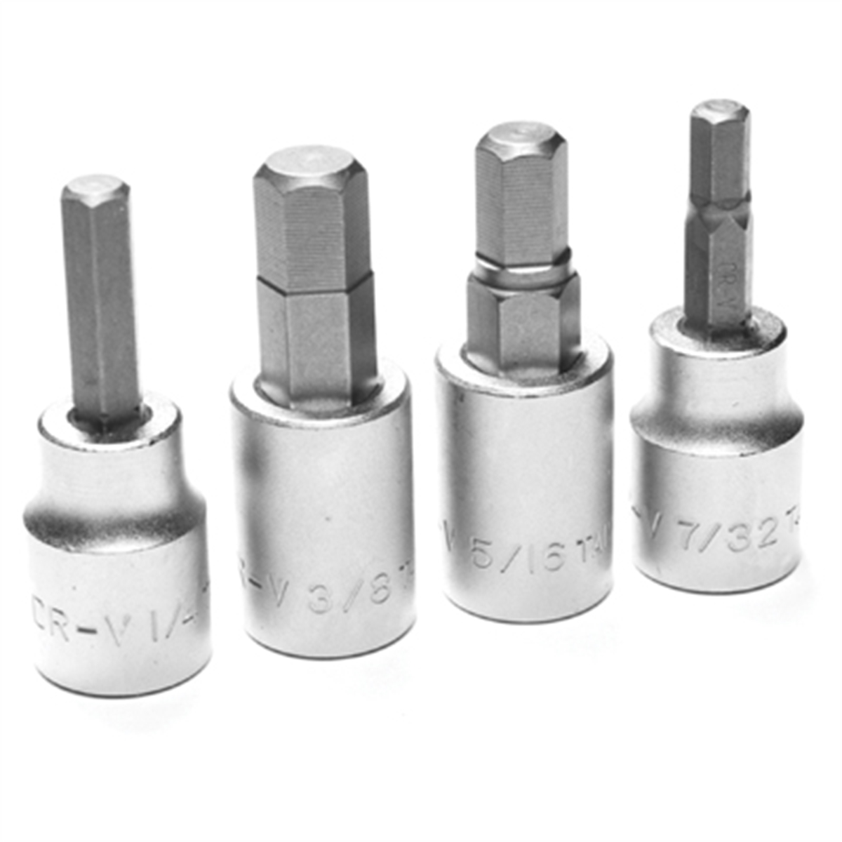 Wilmar Corp. / Performance Tool 4 Piece Brake Caliper Hex Bit Socket Set
