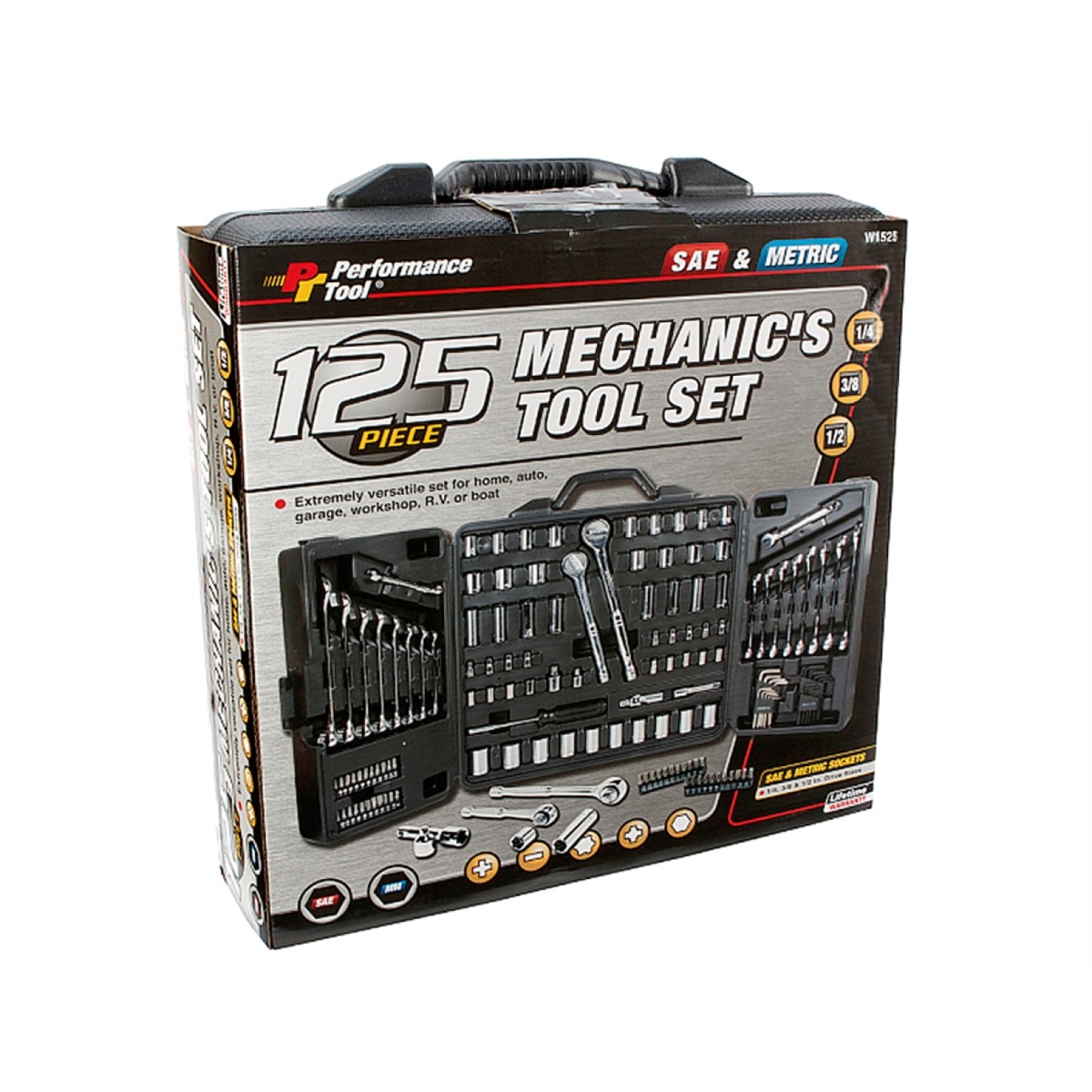Wilmar Corp. / Performance Tool 125 Piece Mechanic's Tool Set