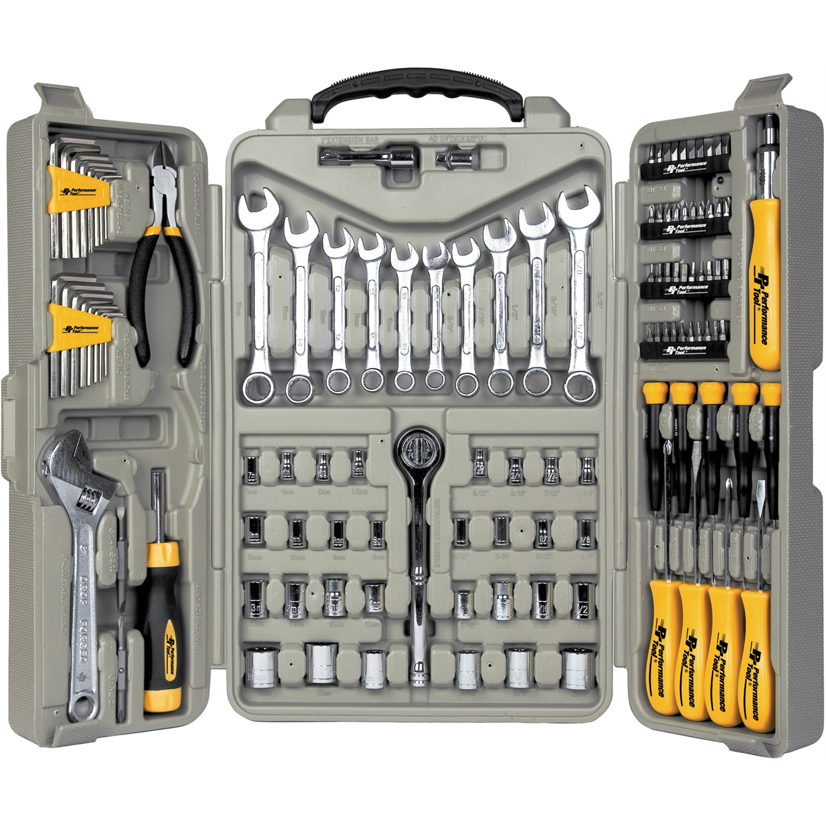 Wilmar Corp. / Performance Tool 123 Piece Mechanic's Tool Set