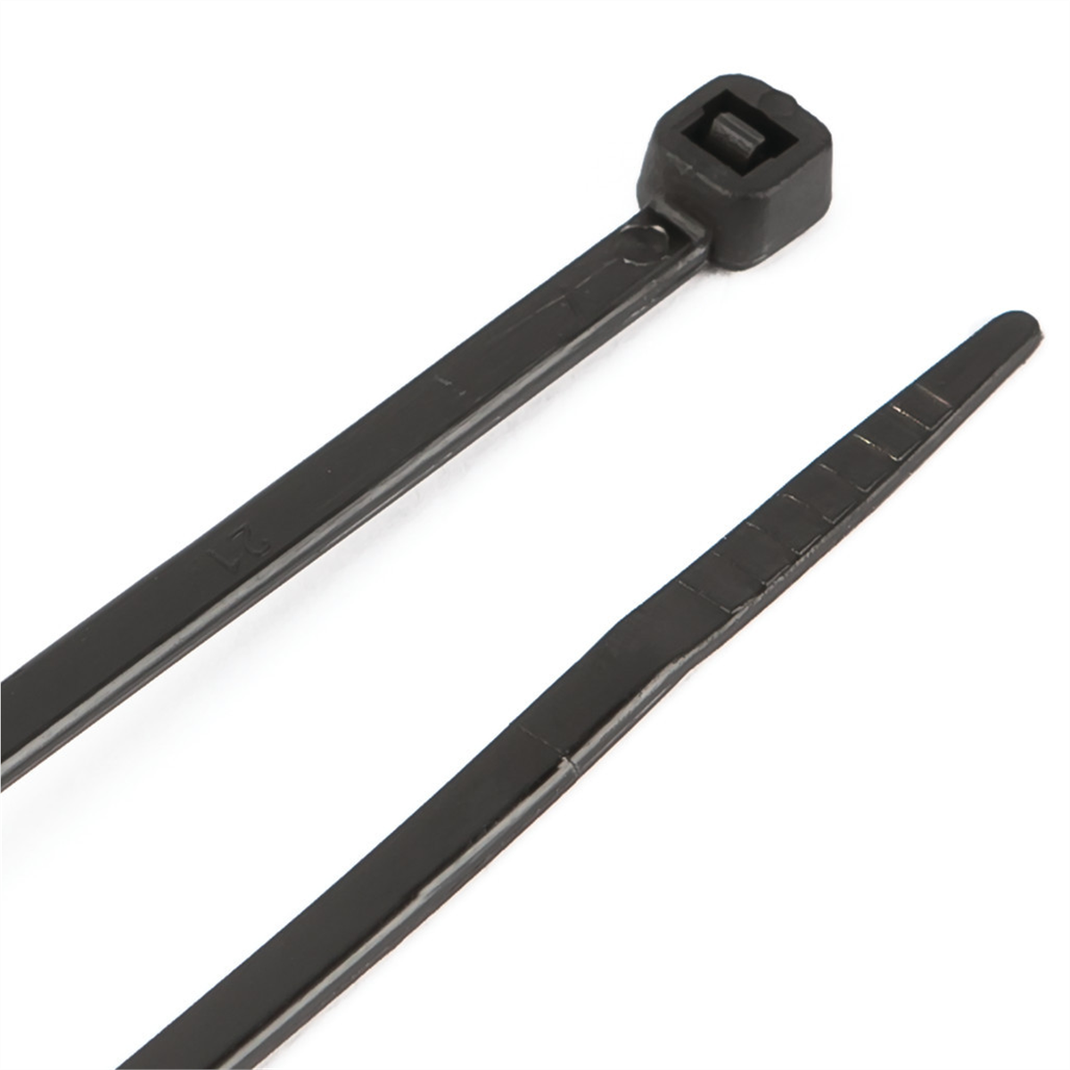 Wilmar Corp. / Performance Tool 100 Piece 5.5" Black Cable Ties UV/18 lb.