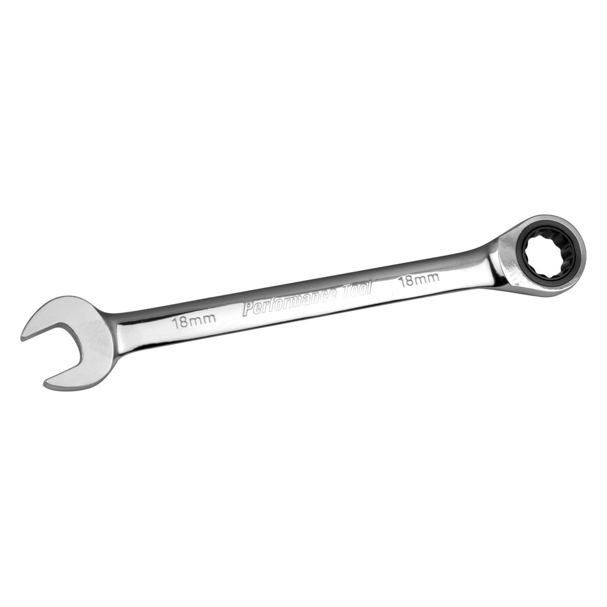Wilmar Corp. / Performance Tool 18mm Ratcheting Wrench