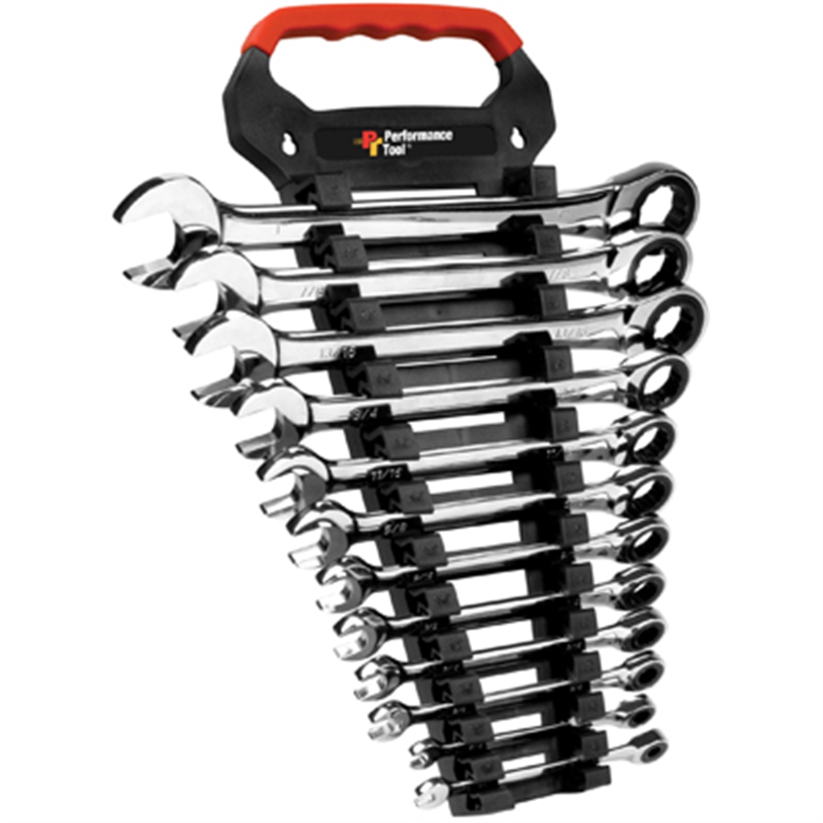 Wilmar Corp. / Performance Tool 12 Piece Sae Ratcheting Wrench Set