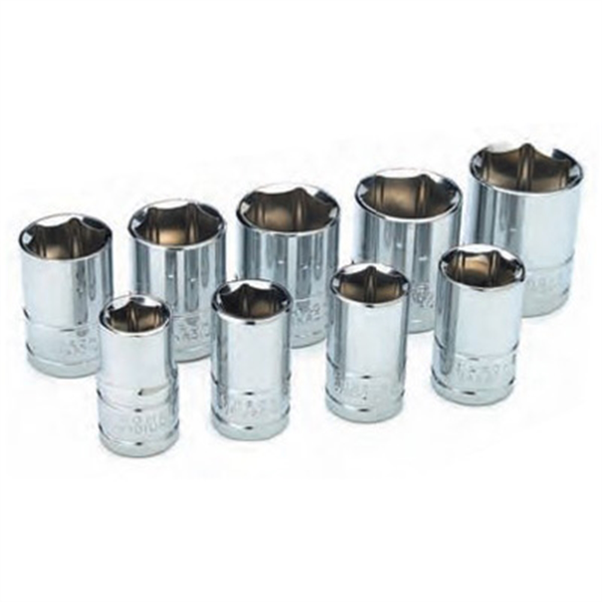 Wilmar Corp. / Performance Tool 9 Piece 1/2" Drive Metric Socket Set