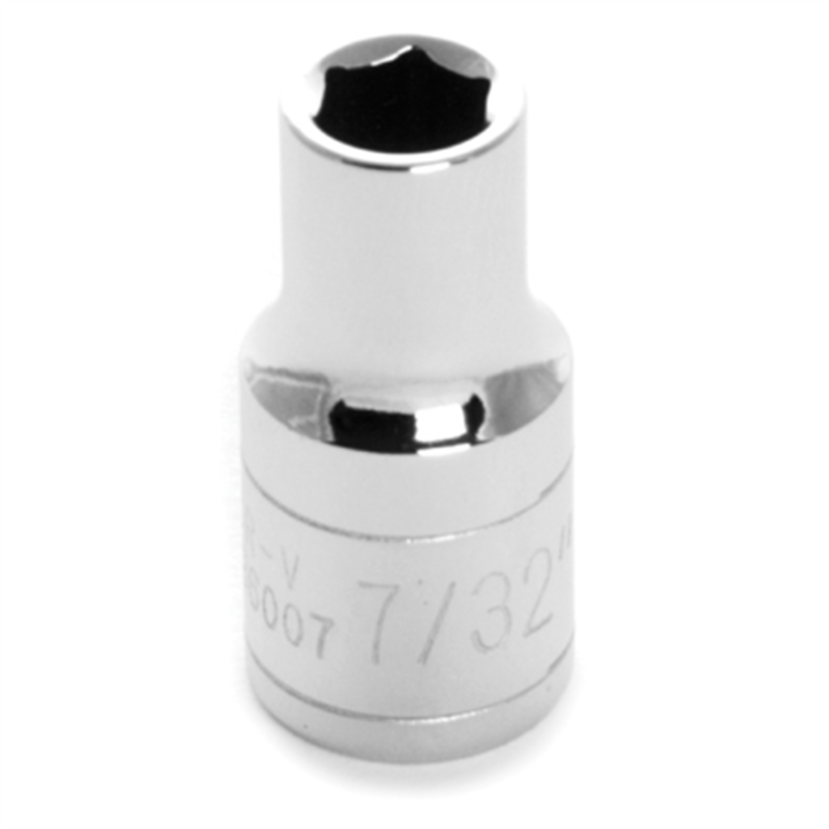 Wilmar Corp. / Performance Tool 1/4" Drive 7/32" 6pt Socket