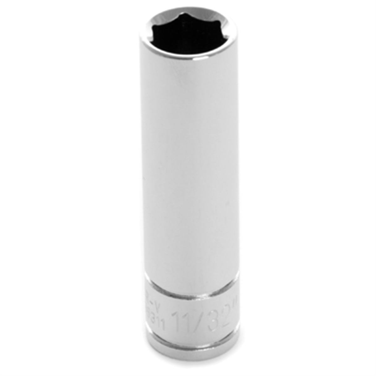 Wilmar Corp. / Performance Tool 1/4" Drive 11/32" 6pt Deep Socket