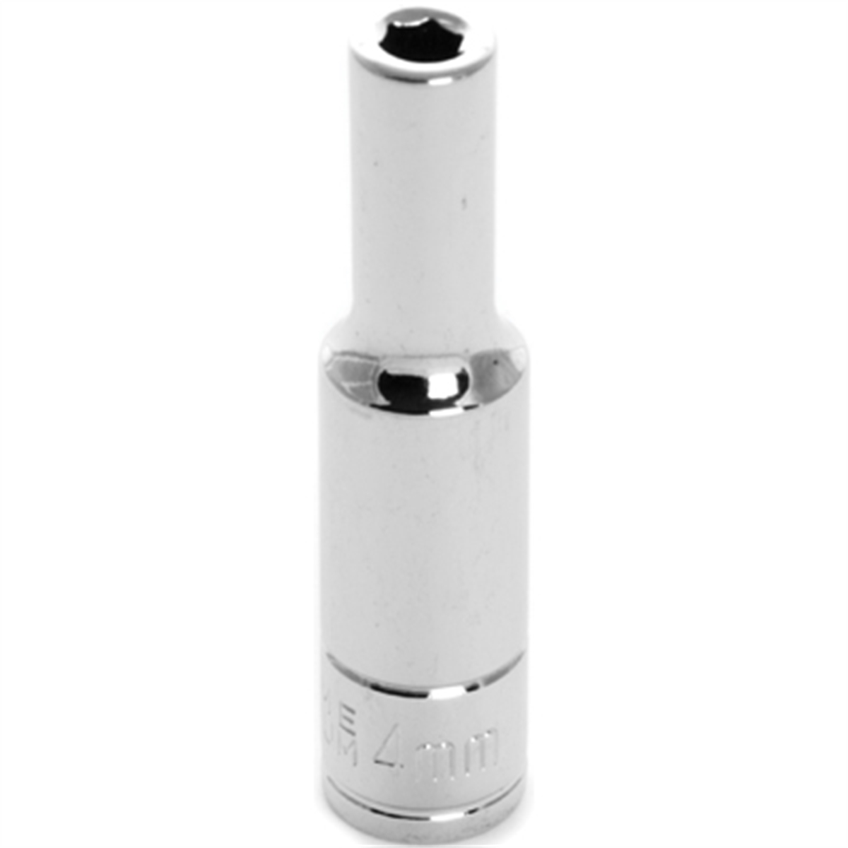 Wilmar Corp. / Performance Tool 1/4" Drive 4mm 6pt Deep Socket
