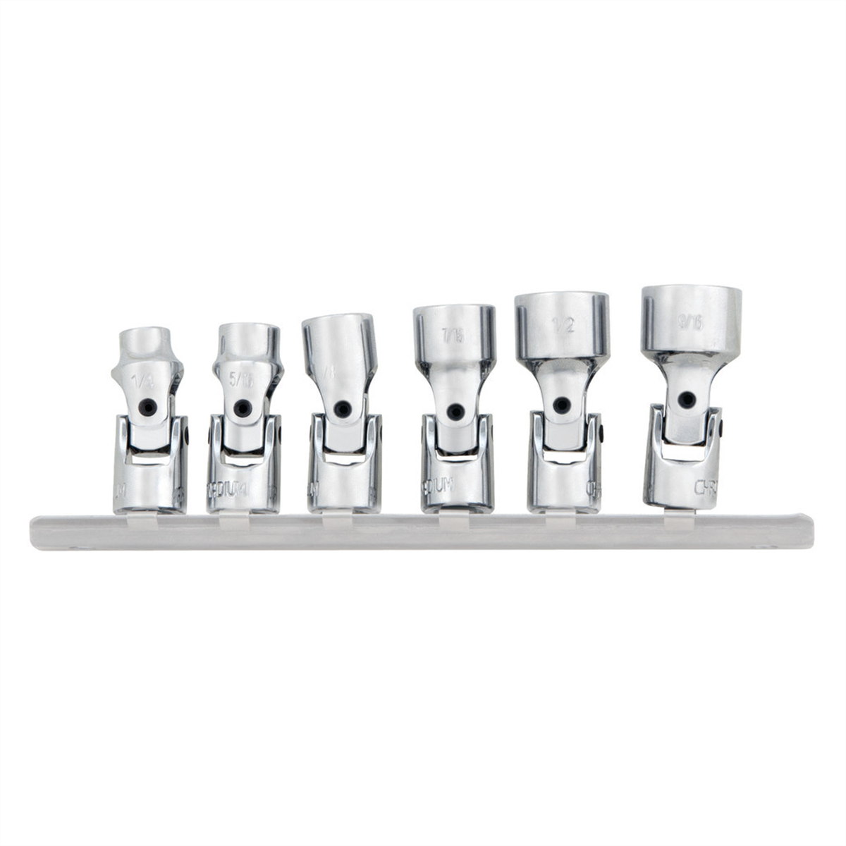 Wilmar Corp. / Performance Tool 6 Piece 1/4" Drive Sae Flex Socket Set