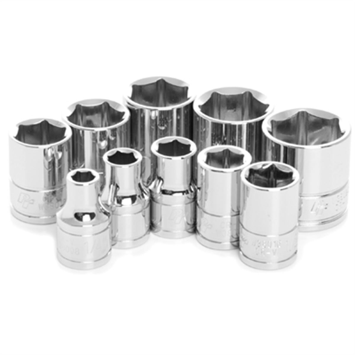 Wilmar Corp. / Performance Tool 10 Piece 3/8" Drive Sae Socket Set