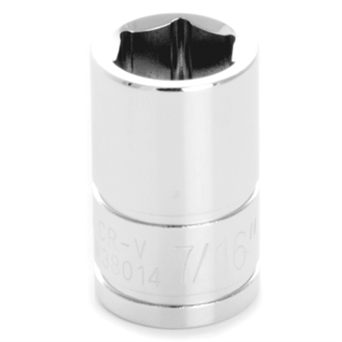 Wilmar Corp. / Performance Tool 3/8" Drive 7/16" 6pt Socket