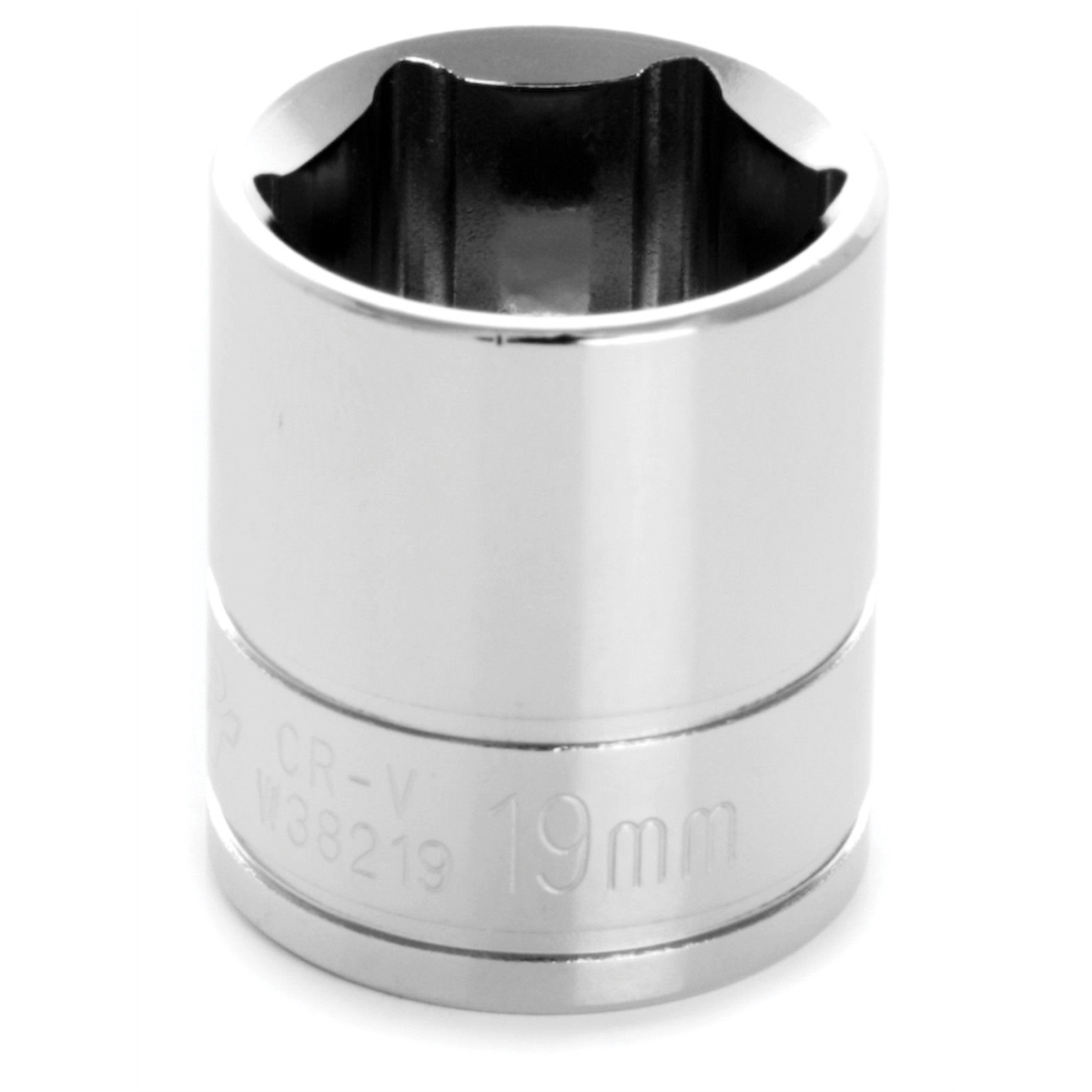 Wilmar Corp. / Performance Tool 3/8" Drive 19mm 6pt Socket