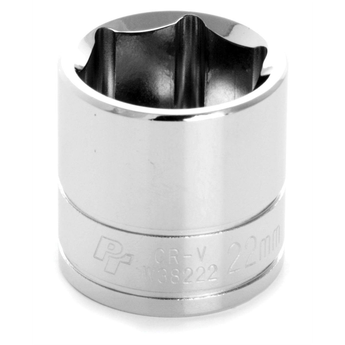 Wilmar Corp. / Performance Tool 3/8" Drive 22mm 6pt Socket