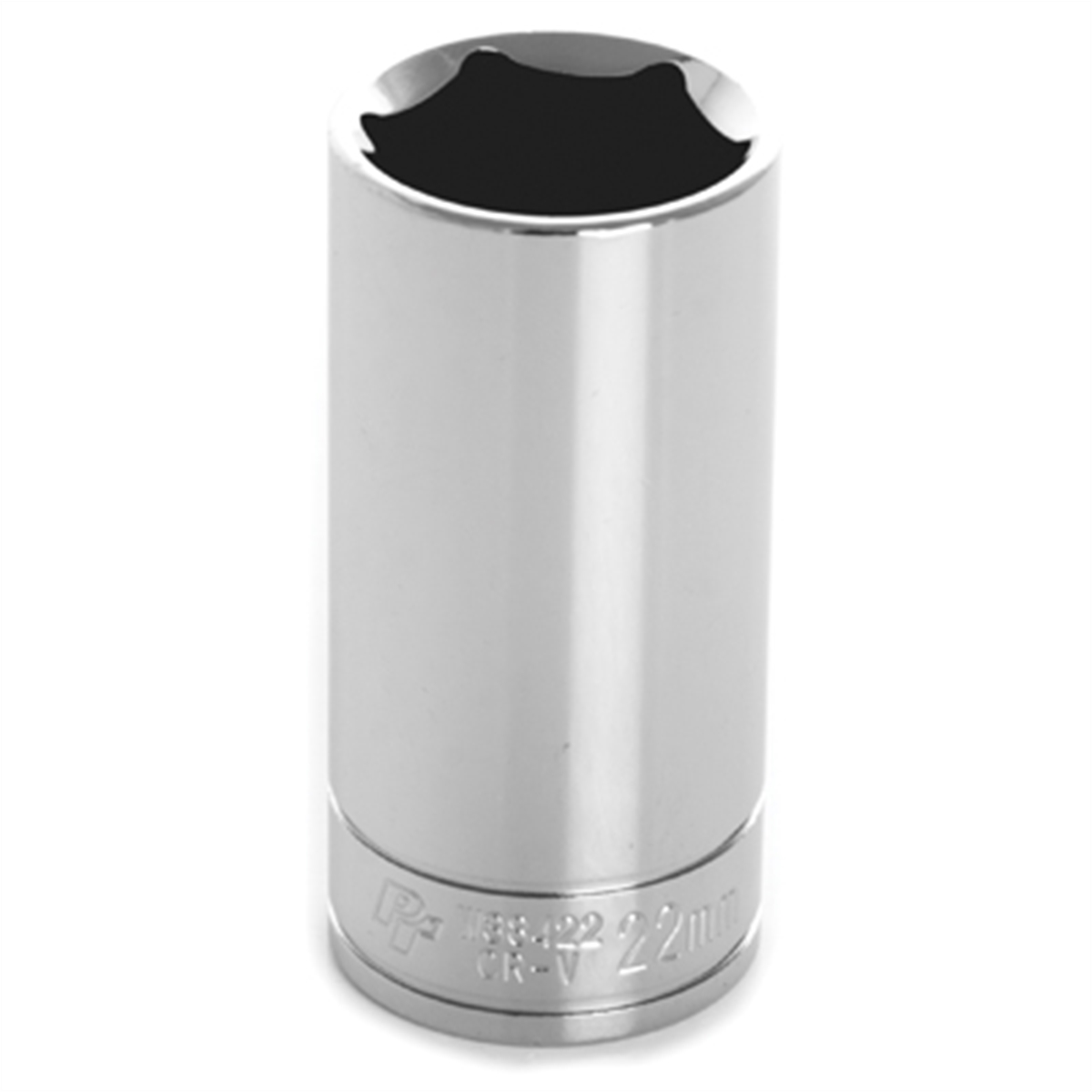 Wilmar Corp. / Performance Tool 3/8" Drive 22mm 6pt Deep Socket