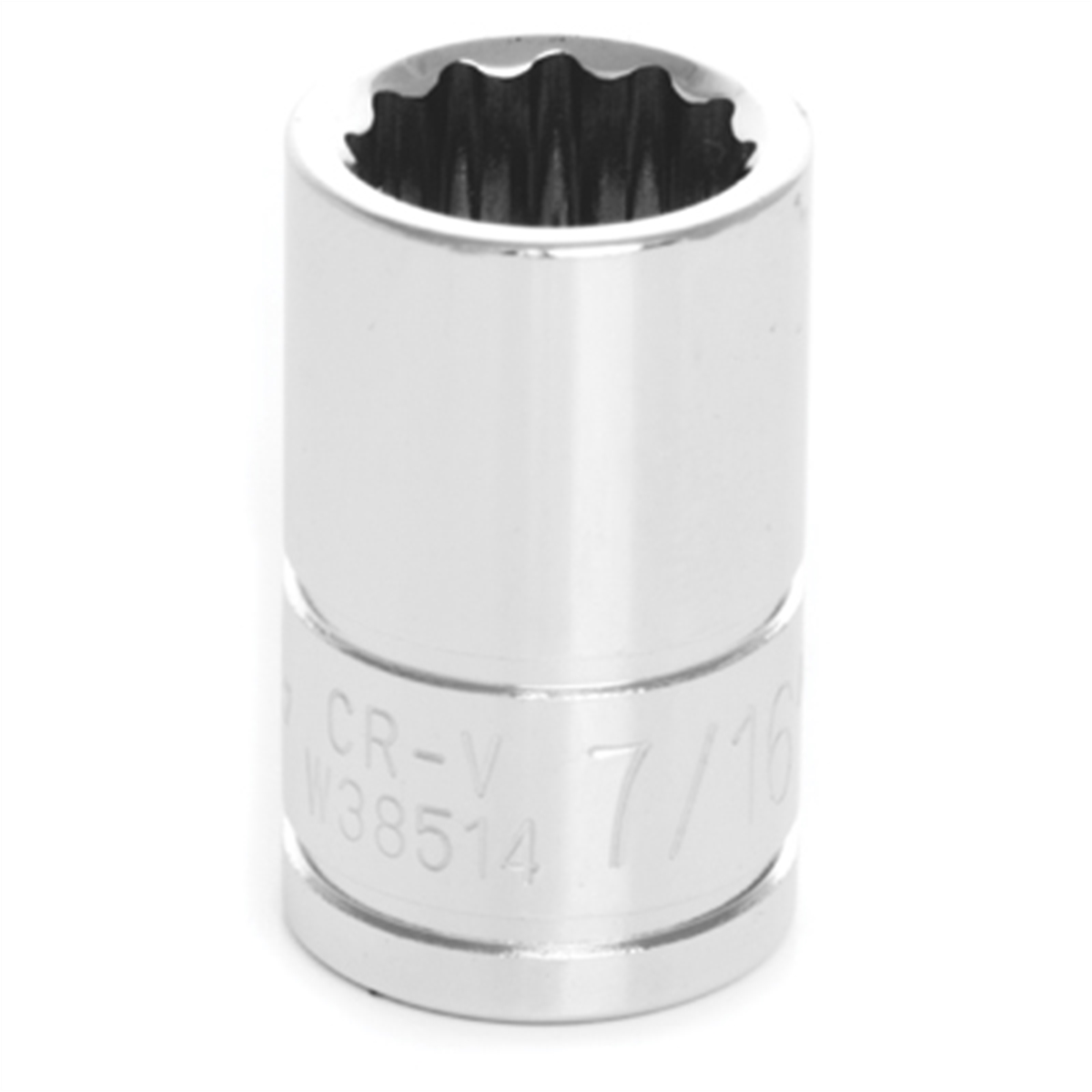 Wilmar Corp. / Performance Tool 3/8" Drive 7/16" 12pt Socket