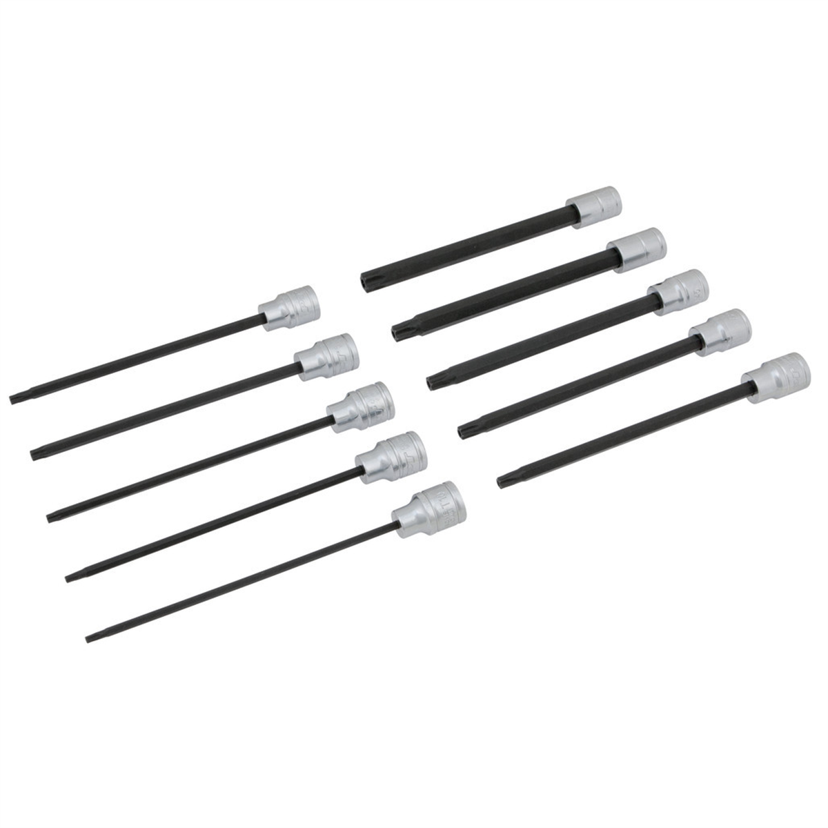 Wilmar Corp. / Performance Tool 10 Piece 3/8" Drive TR Star Bit Socket Set