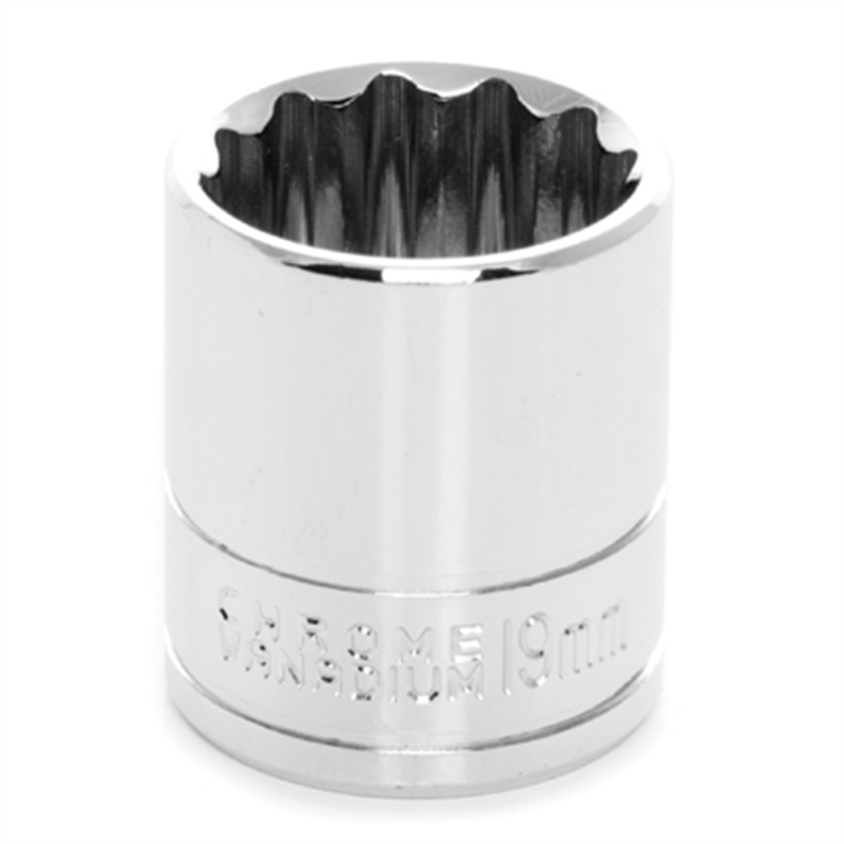 Wilmar Corp. / Performance Tool 3/8" Drive 19mm 12pt Socket