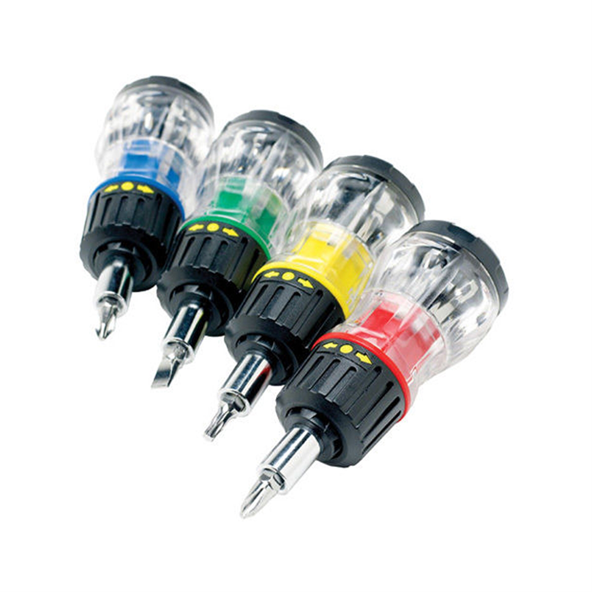 Wilmar Corp. / Performance Tool 7-in-1 Stubby Screwdriver Set