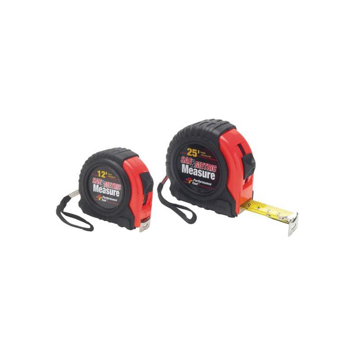 Wilmar Corp. / Performance Tool 2PC SAE & METRIC TAPE MEASURE