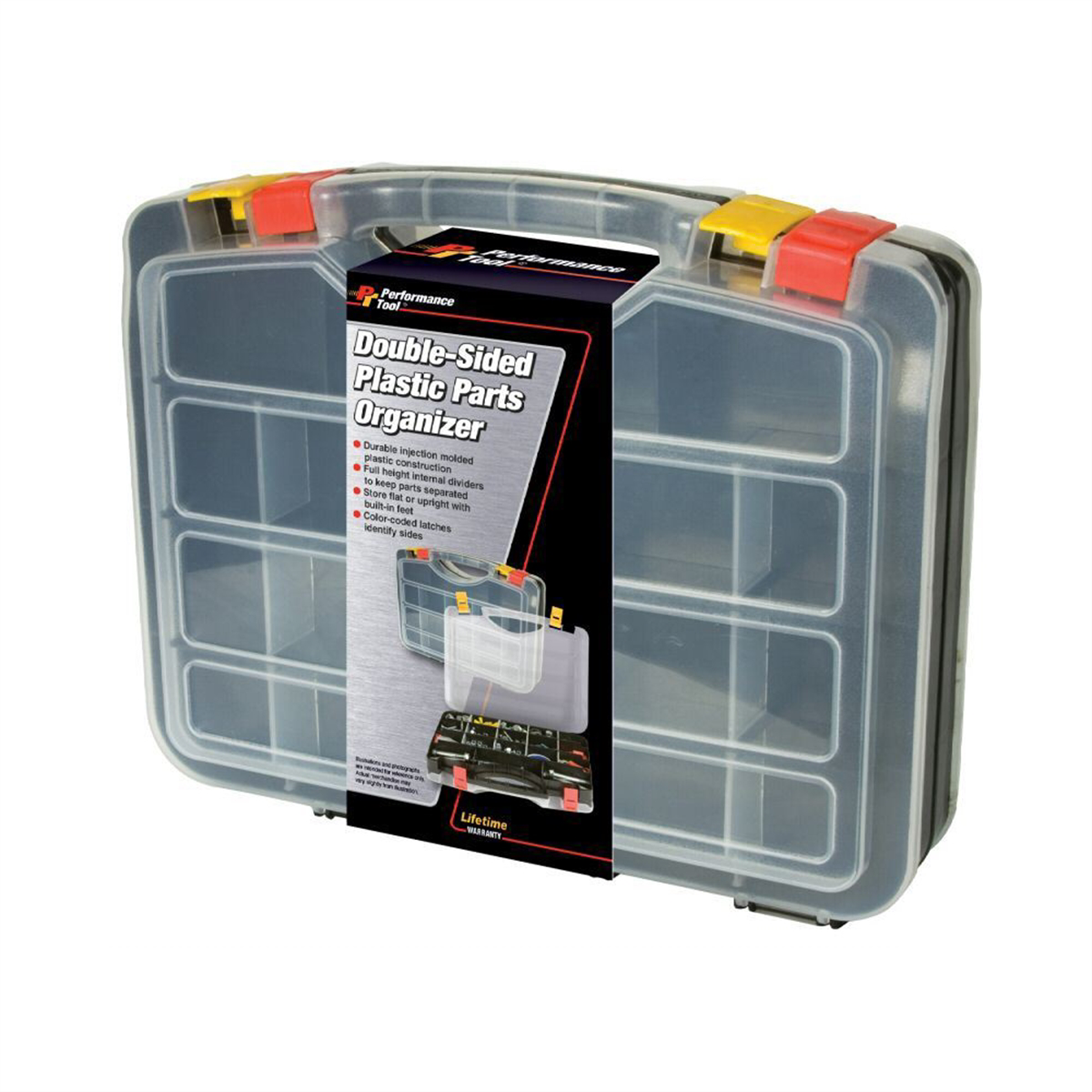 Wilmar Corp. / Performance Tool Double Sided Plastic Organizer