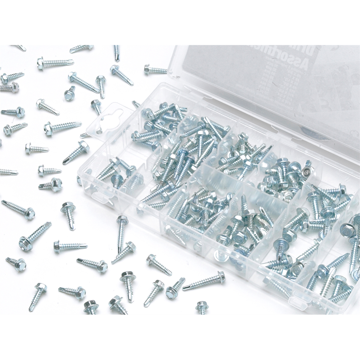 Wilmar Corp. / Performance Tool 200 Piece Hex Head Self Drilling Screws
