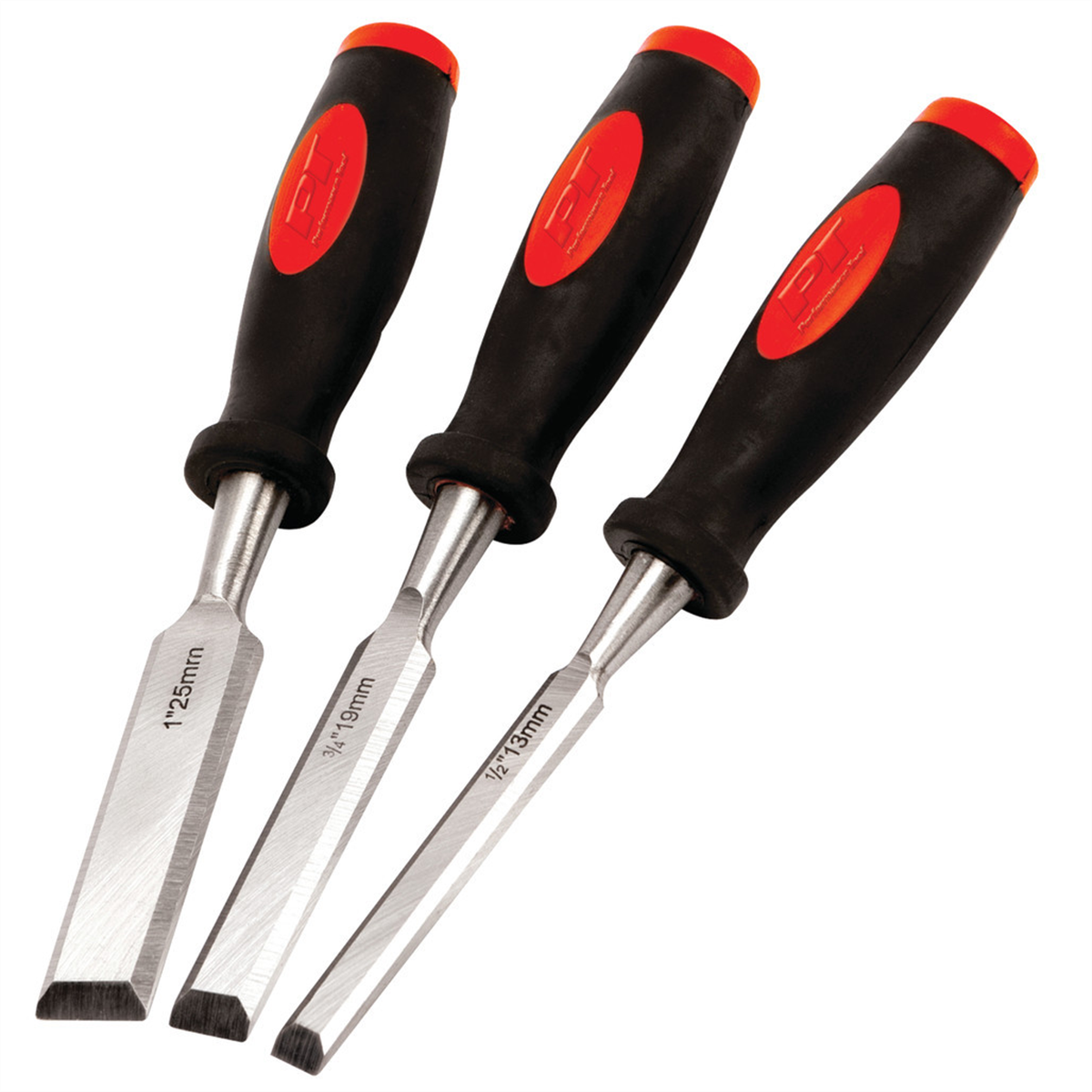 Wilmar Corp. / Performance Tool 3 Piece Wood Chisel Set