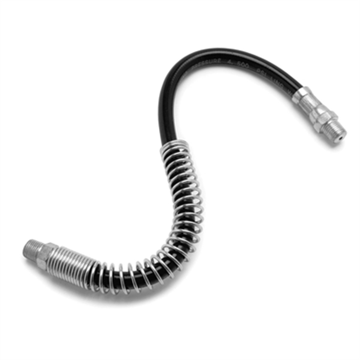 Wilmar Corp. / Performance Tool 12" Grease Gun Flex Hose W/spring Guard