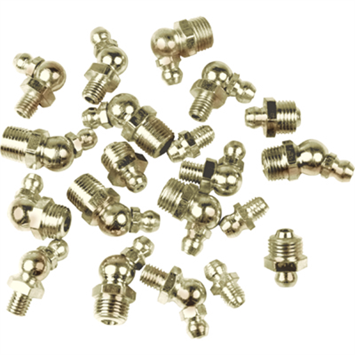 Wilmar Corp. / Performance Tool 10 pk. 6mm x 1 90 Deg. Grease Fitting