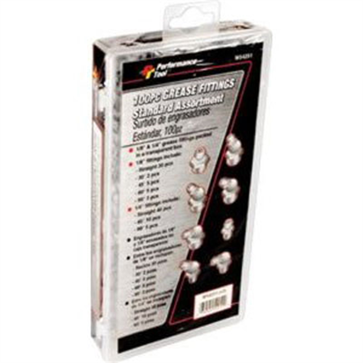 Wilmar Corp. / Performance Tool 100 Piece Grease Fitting Assortment