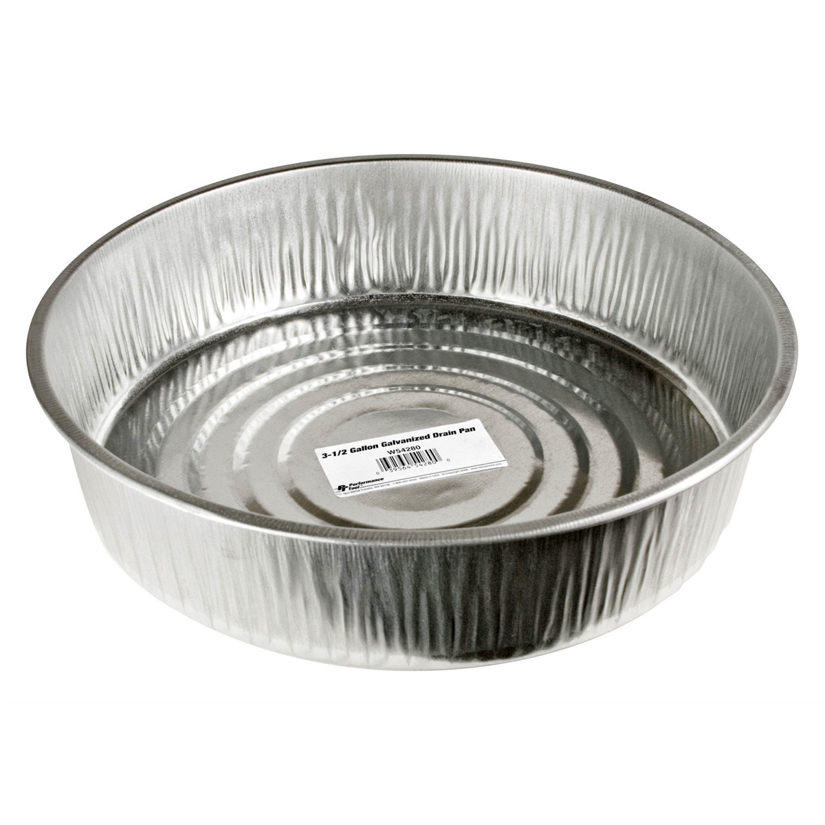 Wilmar Corp. / Performance Tool 3-1/2 gal. Galvanized Drain Pan
