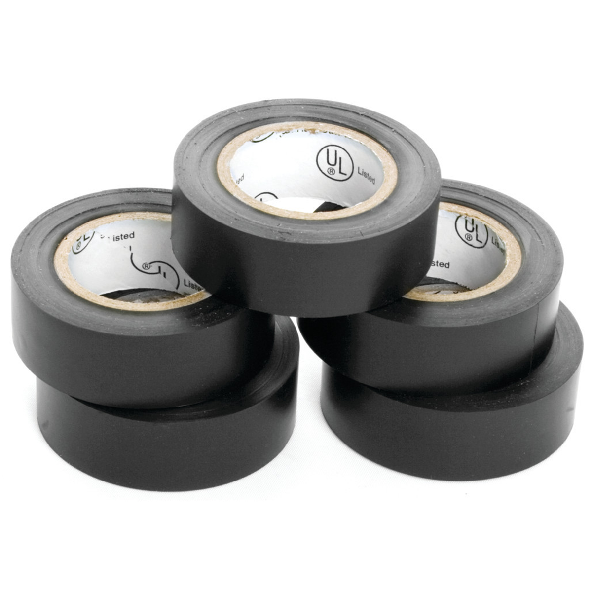 Wilmar Corp. / Performance Tool 5 pk. 3/4" x 30' Black Electrical Tape