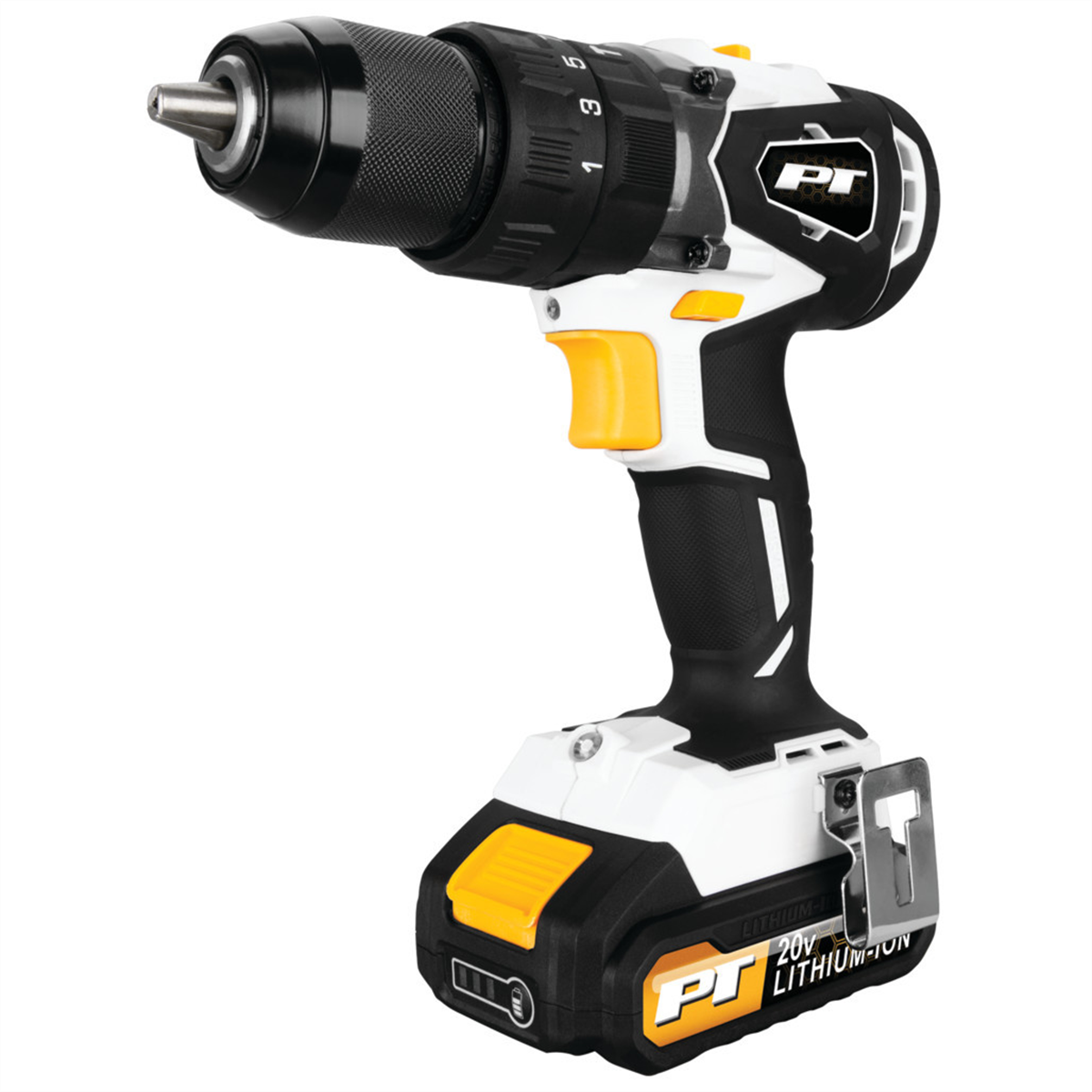 Wilmar Corp. / Performance Tool 20V Li-Ion 1/2" Brushless Hammer Drill