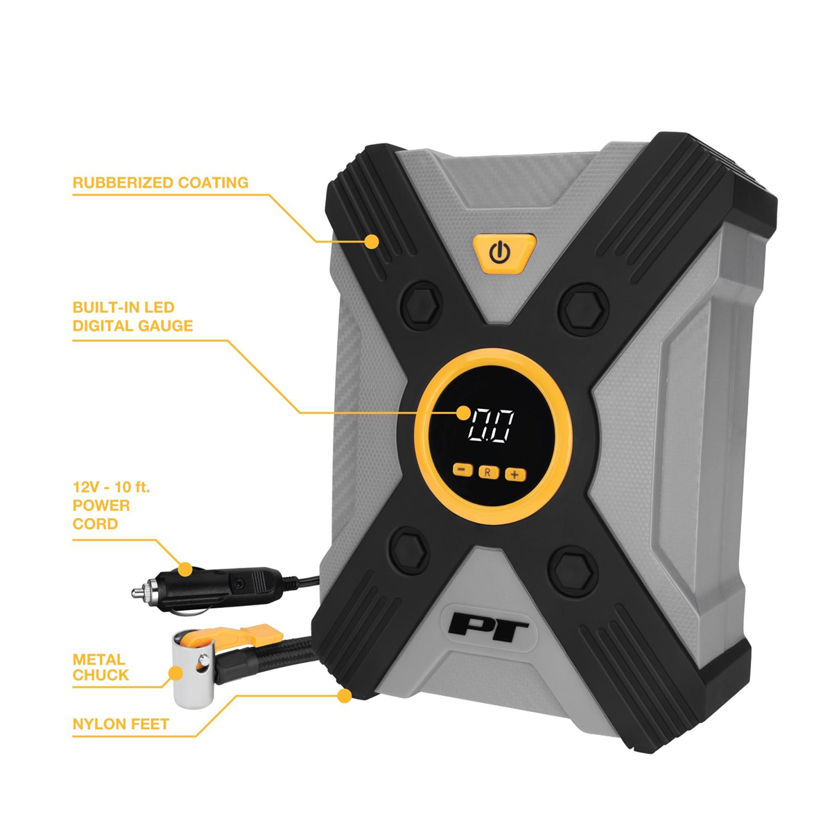 Wilmar Corp. / Performance Tool 12V Digital Tire Inflator w/Auto-Stop