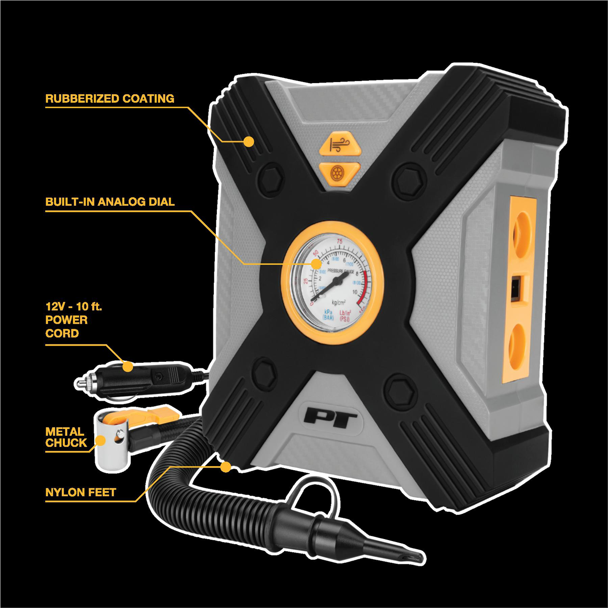 Wilmar Corp. / Performance Tool 12V Raft & Tire Inflator