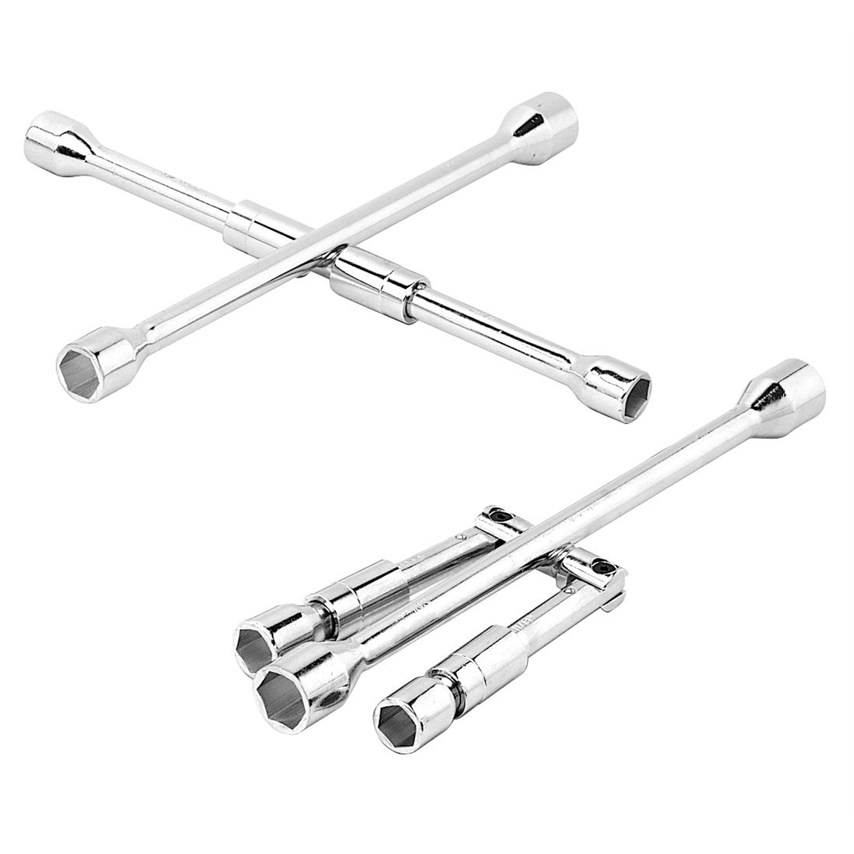 Wilmar Corp. / Performance Tool 4-Way SAE/Metric Collapsible Lug Wrench