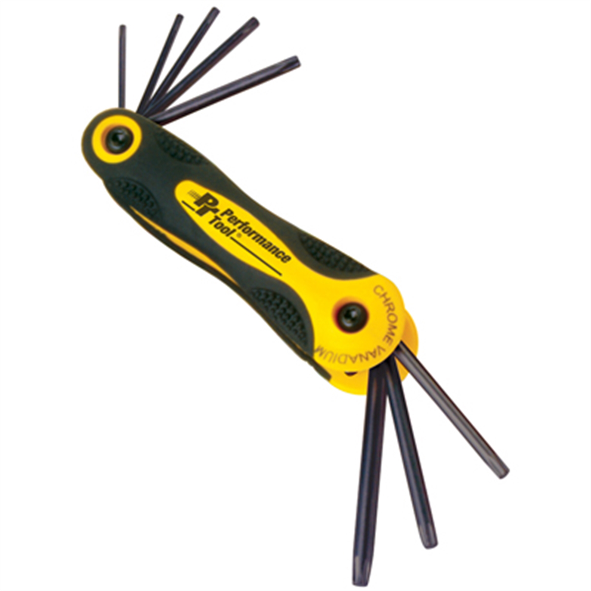 Wilmar Corp. / Performance Tool 8 Piece Star Folding Hex Key Set
