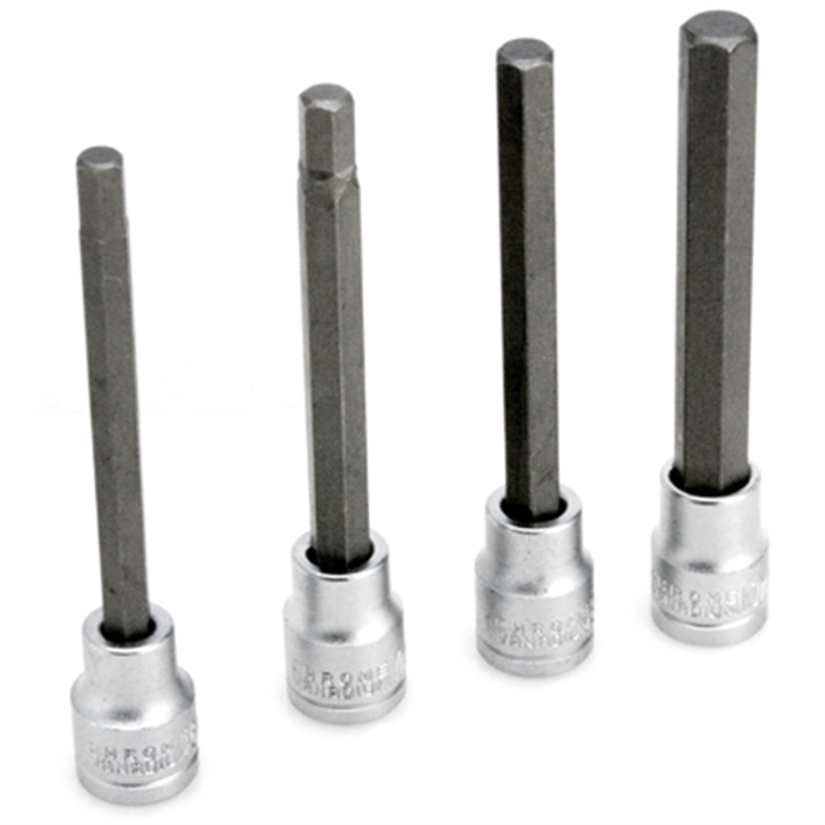 Wilmar Corp. / Performance Tool 4 Piece Metric Brake Caliper Hex Bit Set