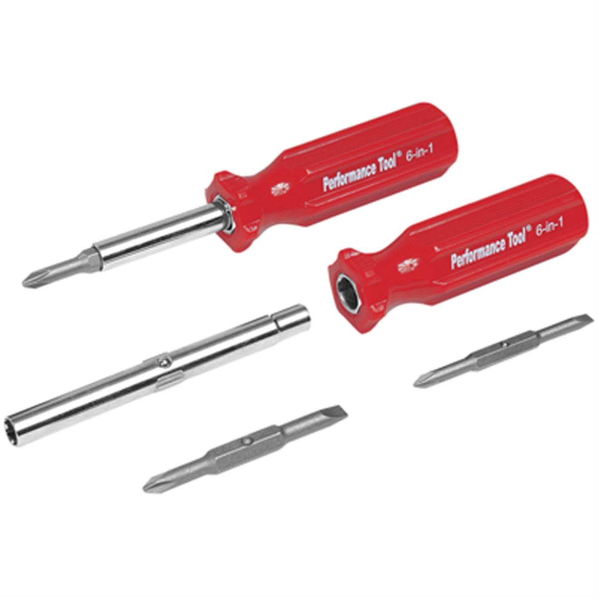 Wilmar Corp. / Performance Tool 6-in-1 Screwdriver