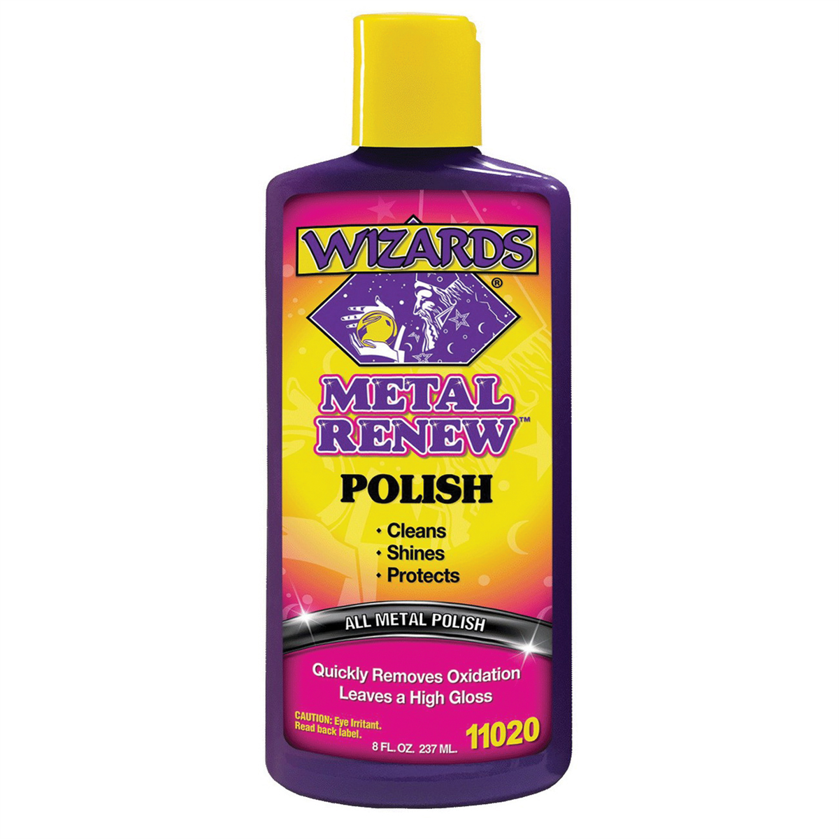 Wizards Products Metal Renew 11020 Polish, 8 oz Squeeze Bottle, Off-White