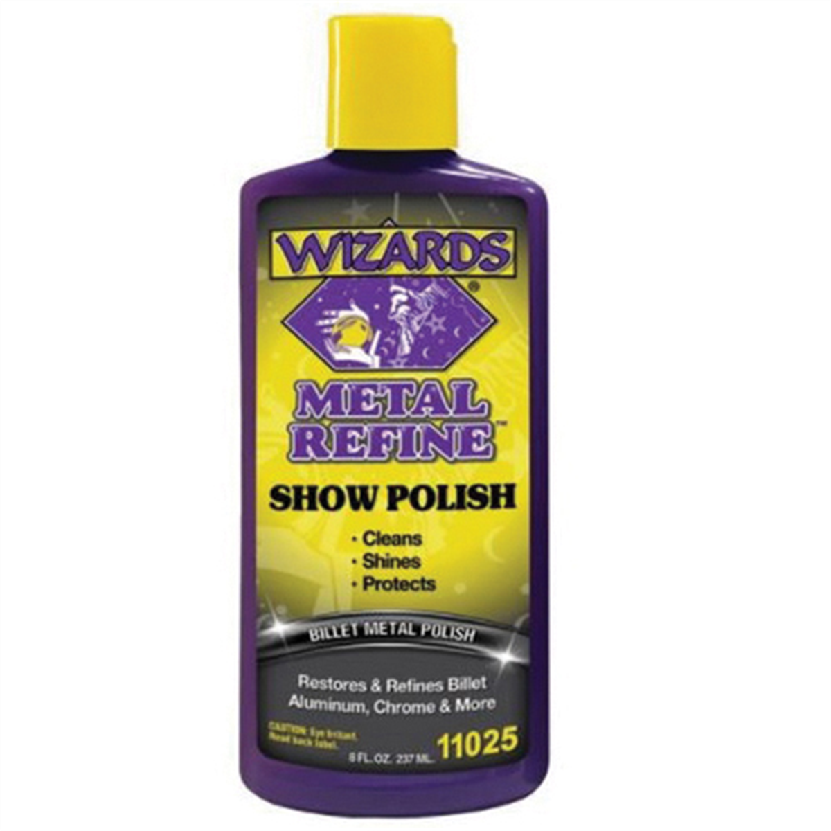 Wizards Products Metal Refine 11025 Show Polish, 8 oz Squeeze Bottle, Orange