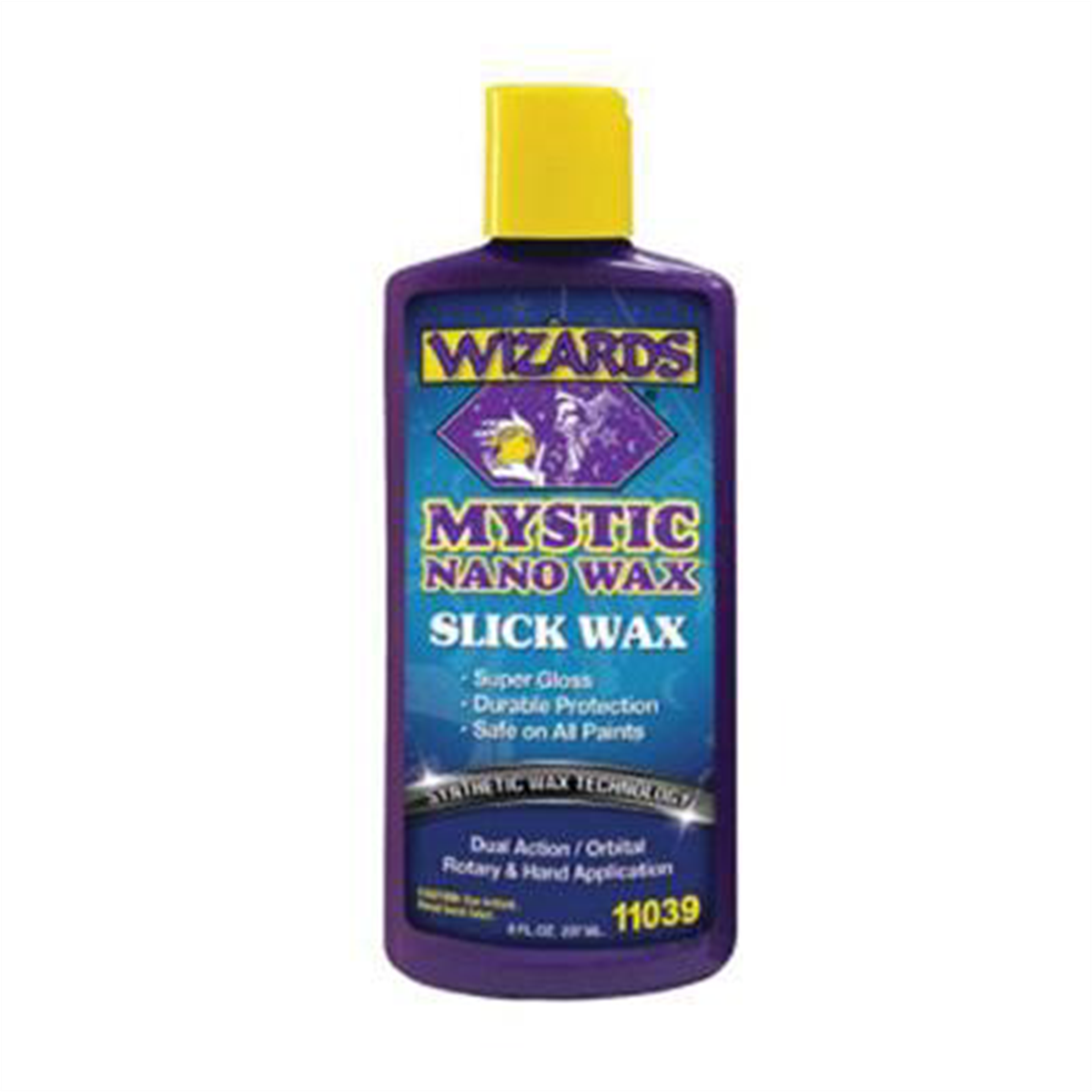 Wizards Products Mystic Nano Wax 11030 Super Slick Nano Wax, 32 oz Squeeze Bottle, Off-White