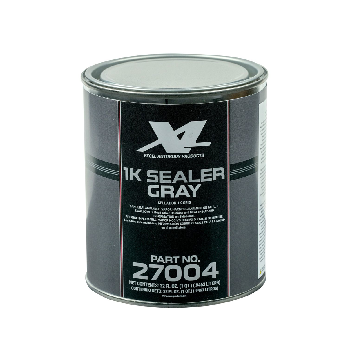 Excel Auto Body Products 1K Sealer, Gray, Quart