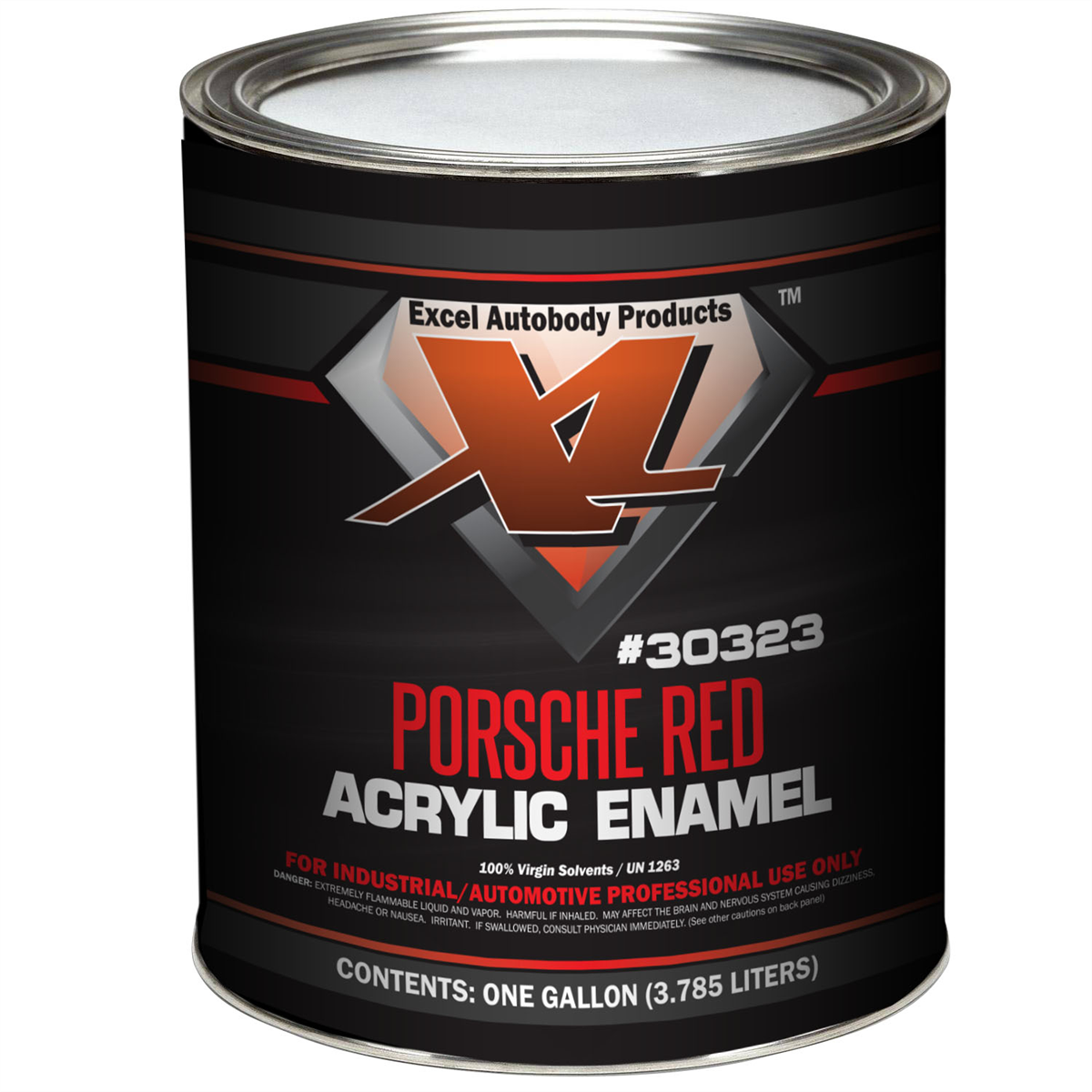 Excel Auto Body Products Porsche Red Ga.acry Enam.