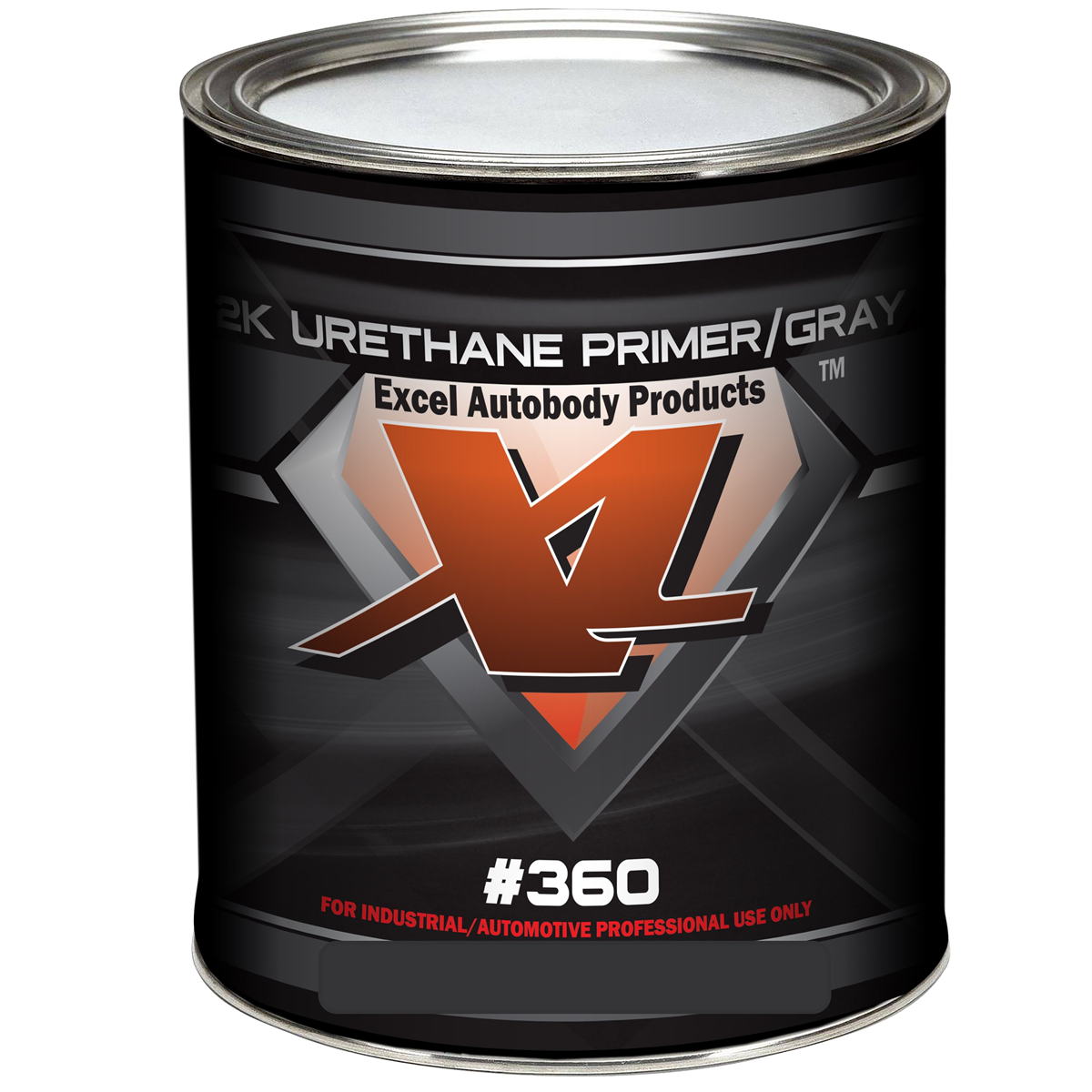Excel Auto Body Products 2K HS Prime Urethane, Gray - 1 Quart