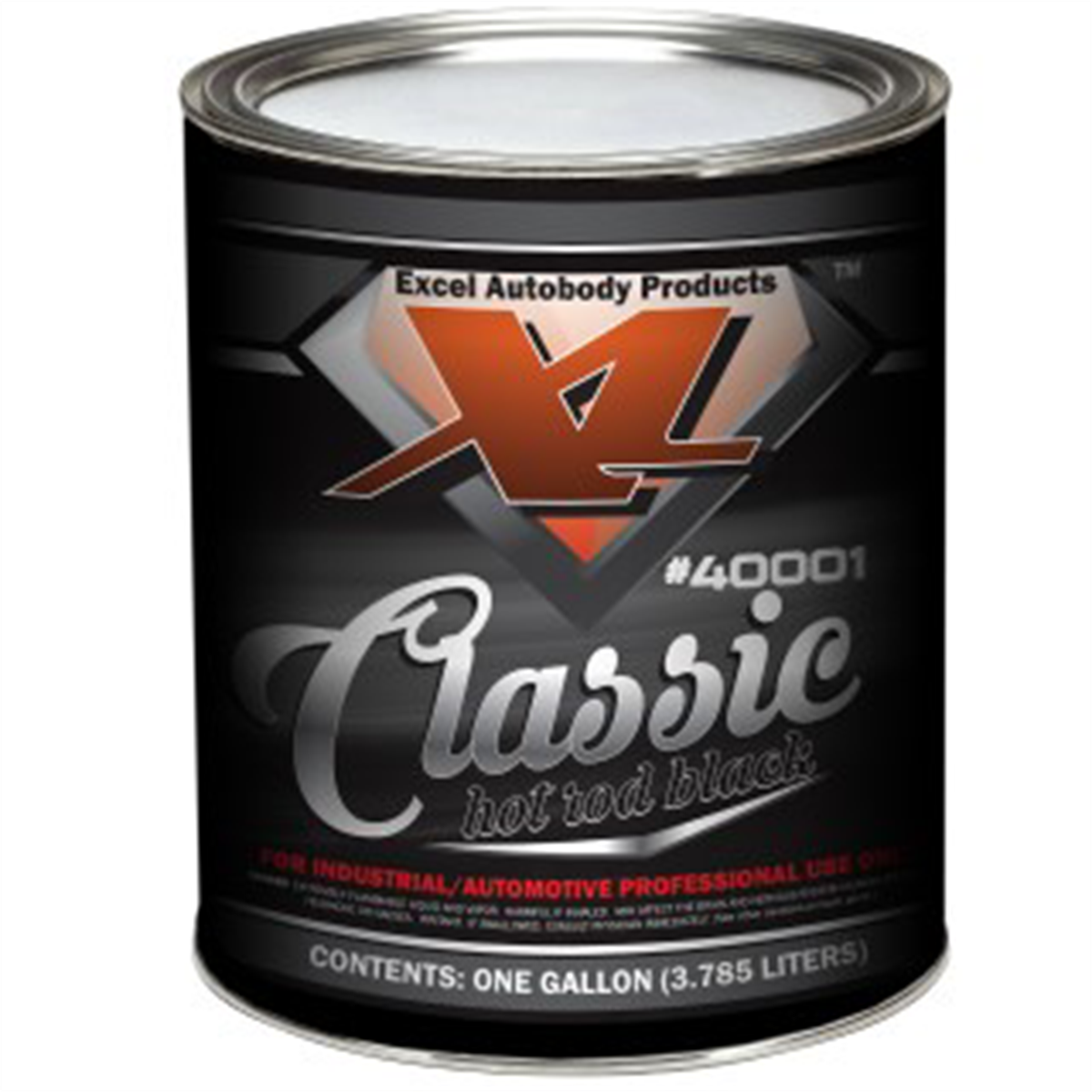 Excel Auto Body Products HOT ROD SATIN BLACK GA