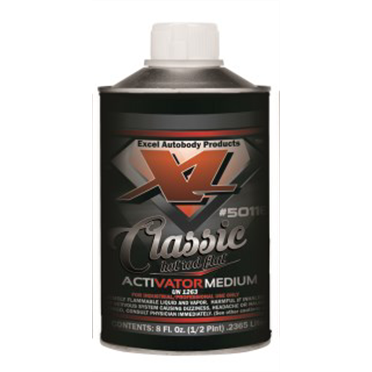Excel Auto Body Products HOTROD FLAT ACTIV REGULAR