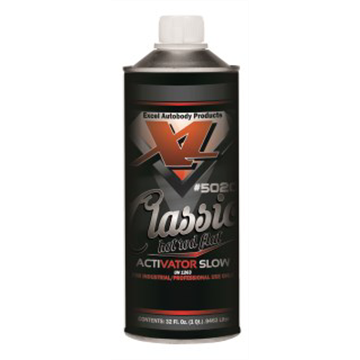 Excel Auto Body Products HOTROD FLAT ACTIV SLOW QT