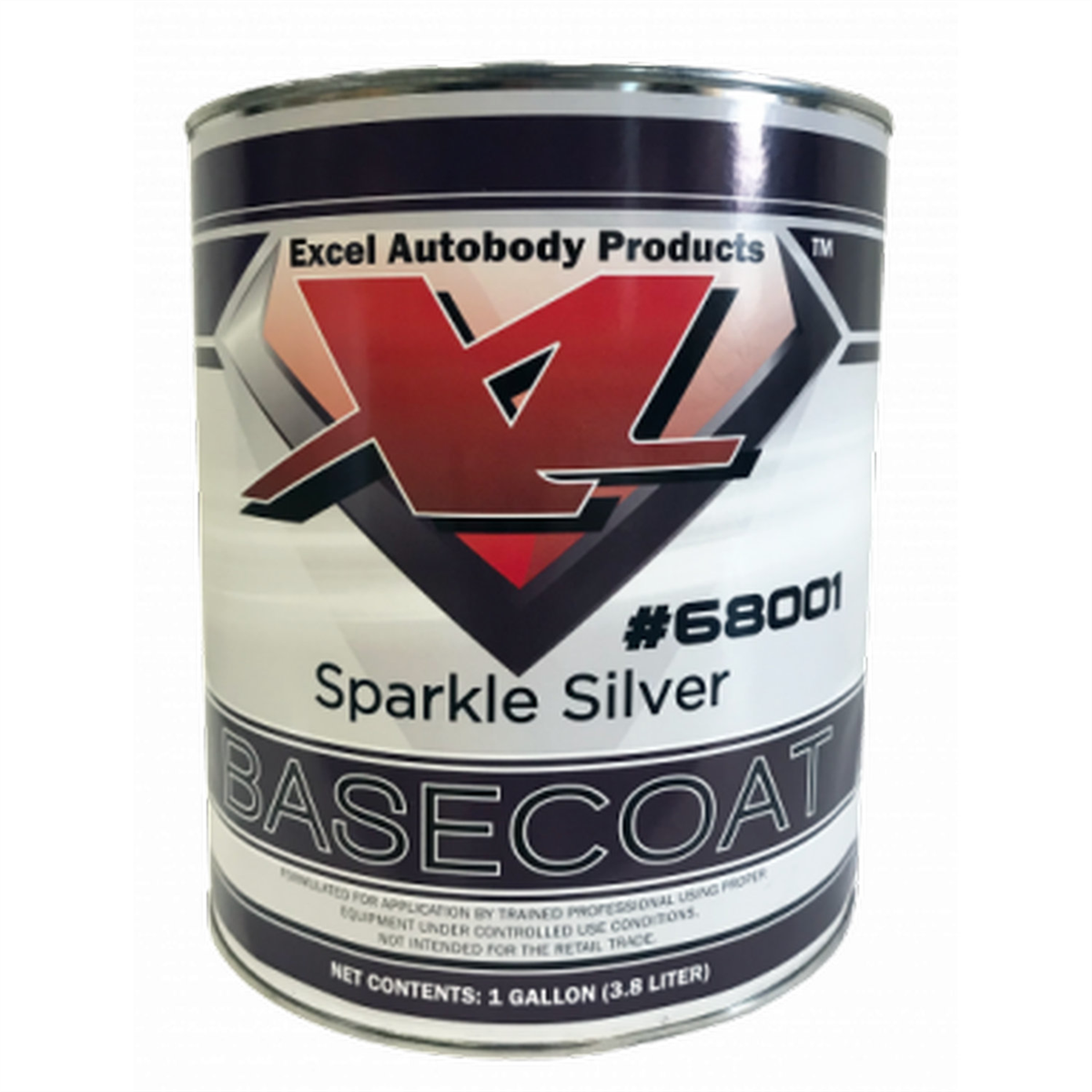 Excel Auto Body Products SPARKLE SILVER B/C GAL.