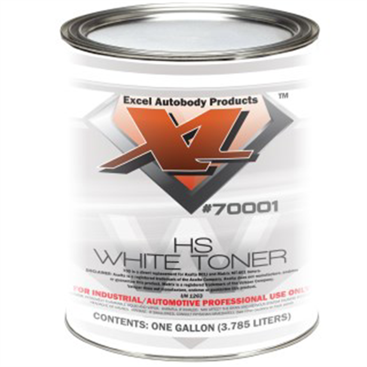 Excel Auto Body Products HS WHITE TONER GA