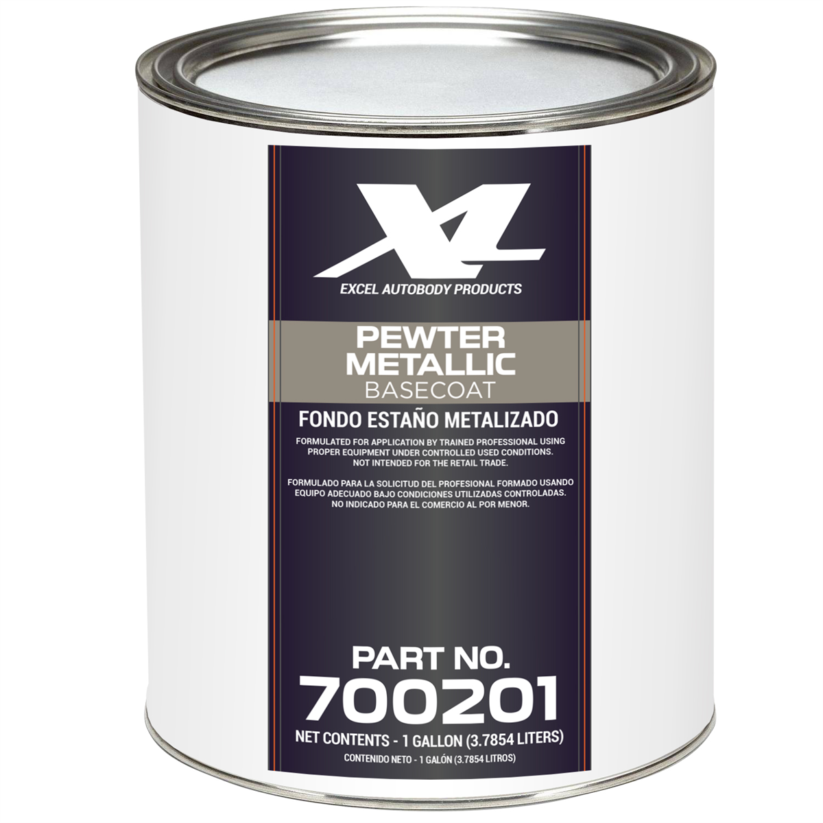 Excel Auto Body Products PEWTER METALLIC B/C GA.